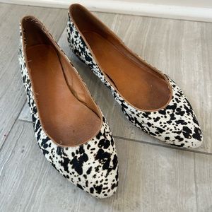 Madewell Flats. Size 10. Cowhide upper.